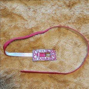 Pink Guess Belt